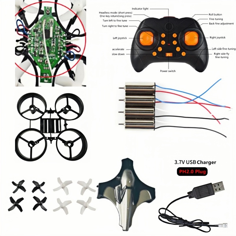 Drone Kit Beginner - Kit complet de drone DIY 2.4G