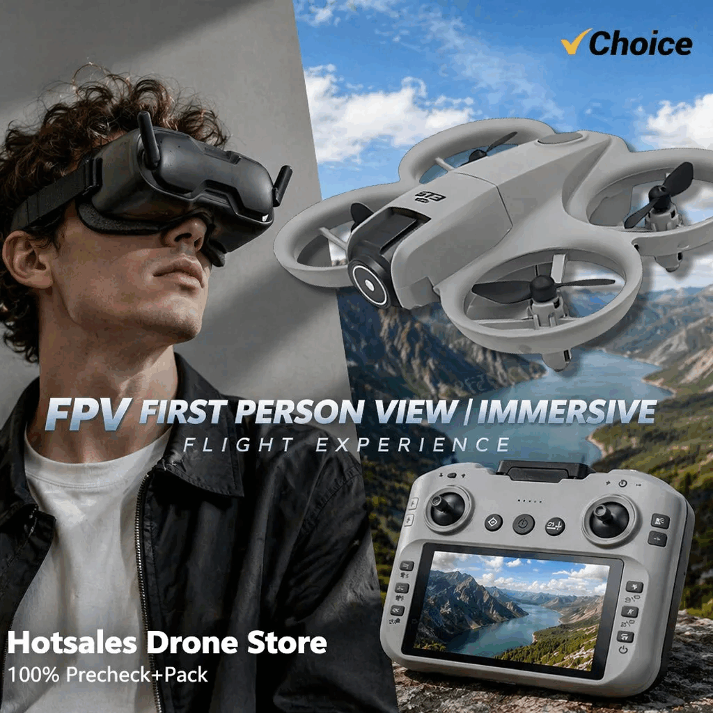 Drone Kit Tricopter - Mini drone GT3 4K/8K HD professionnel