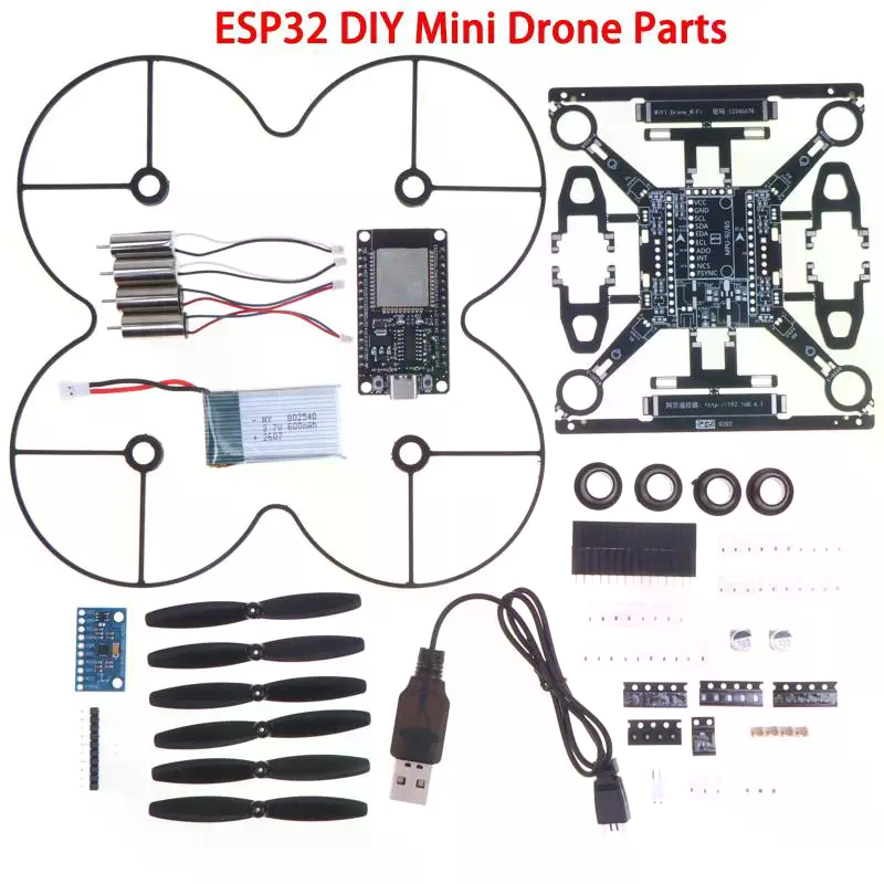 Drone Kit Octocopter - Kit de mini-drone open-source ESP32, quadricoptère