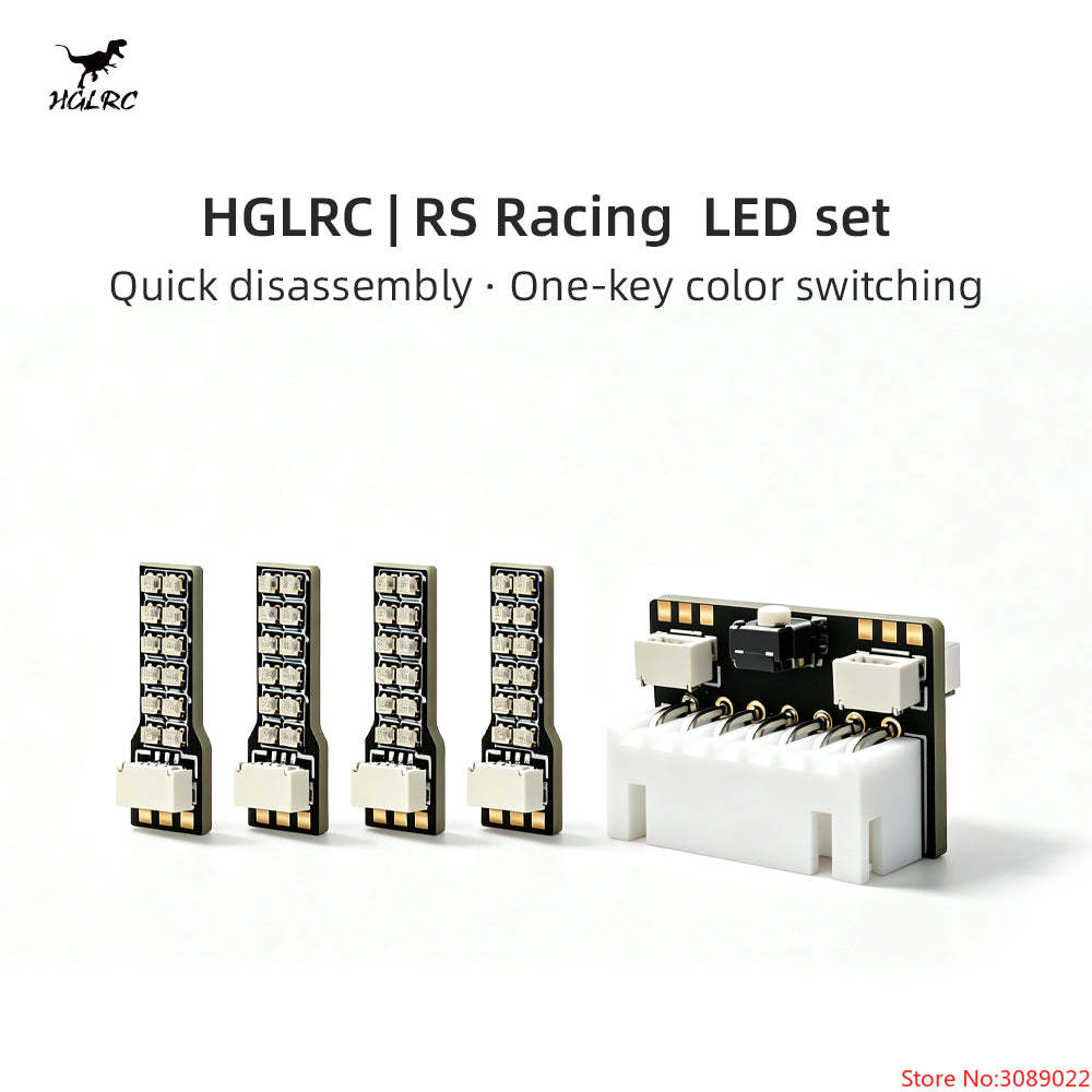 HGLRC RS Racing LED 4pcs 2812  - Drone Kit Plug And Play avis et prix
