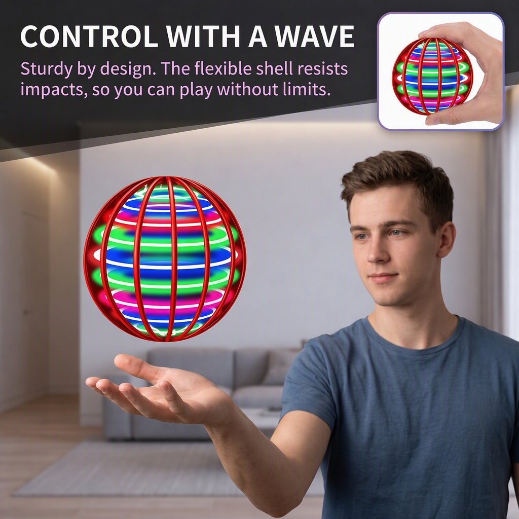 Boule volante à commande manue - Drone Kit Tricopter avis et prix